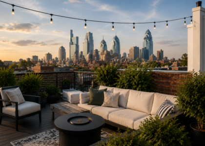 Philly Rooftop Apt Skyline 35% of Philly Short-Term Rentals May Have Licensing Problems: Is Yours Compliant?